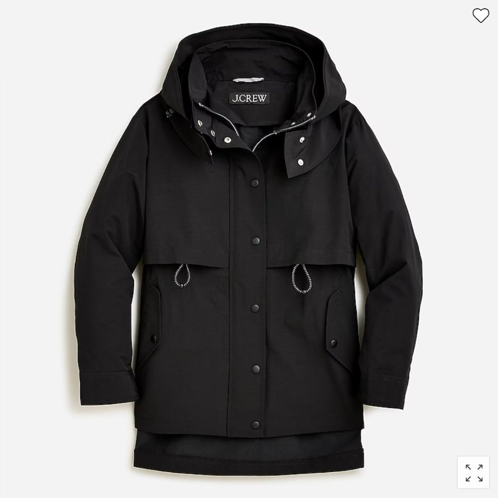 J. Crew Black Perfect Lightweight Jacket XXSP